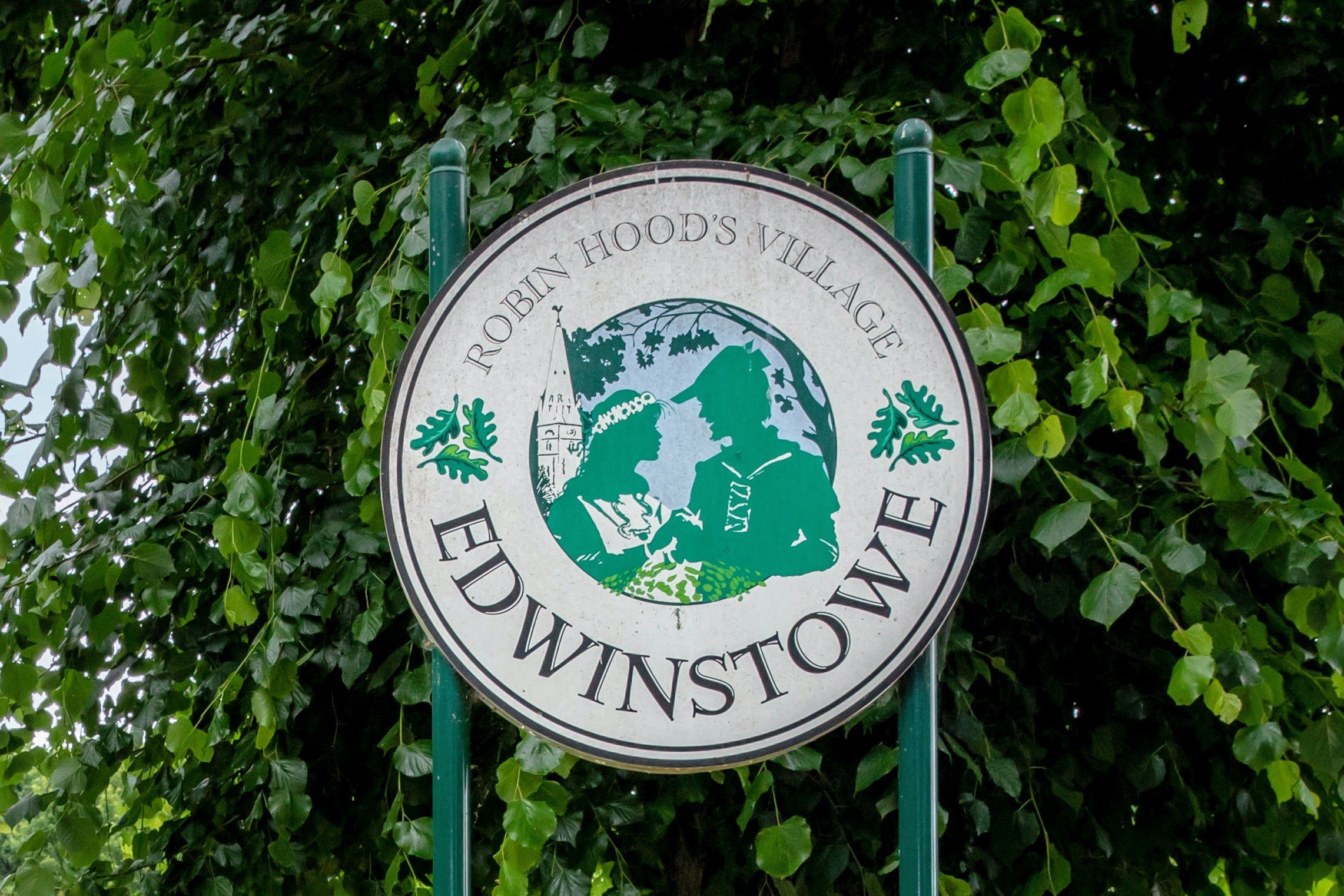 Edwinstowe Sign